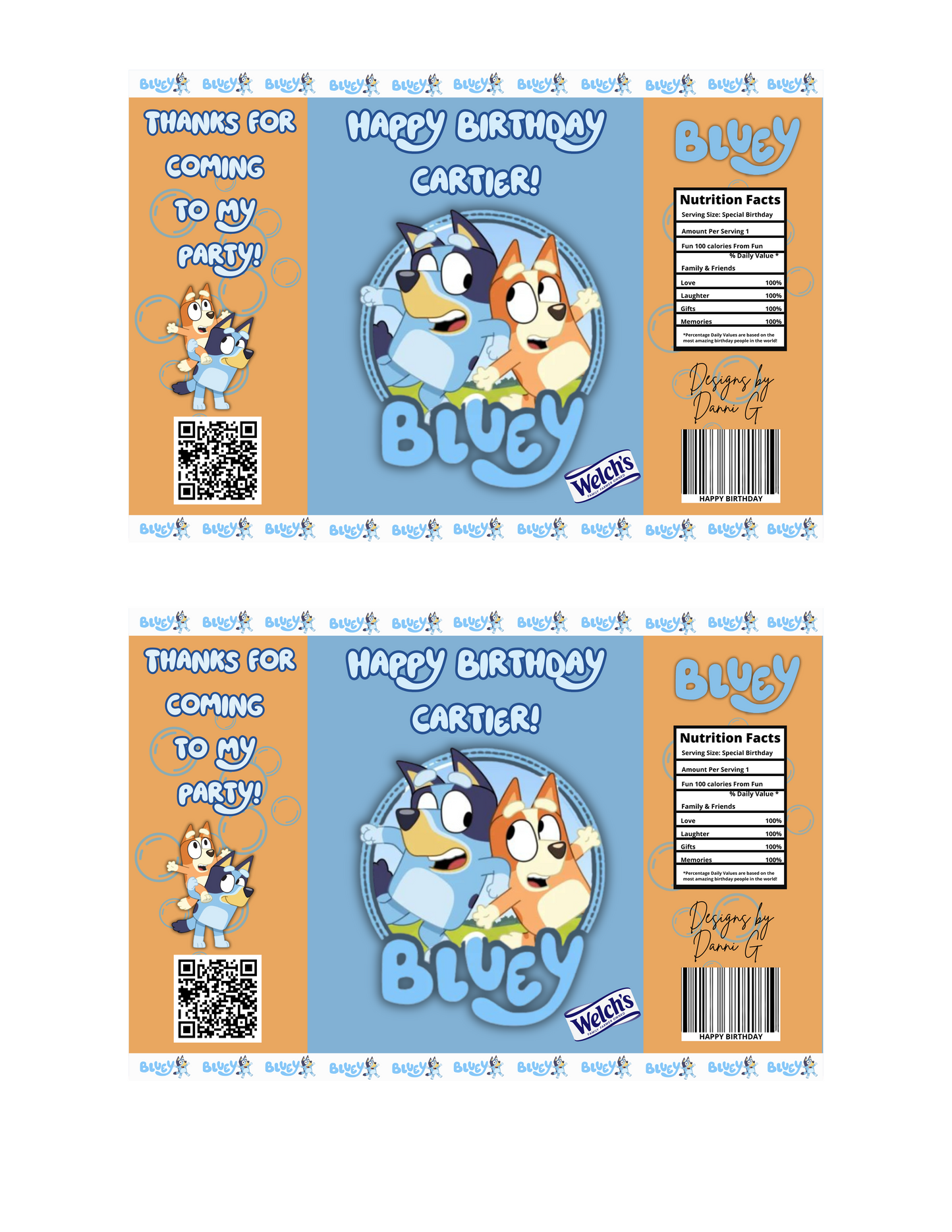 Ultimate Bluey Party Favor Bundle (Digital)