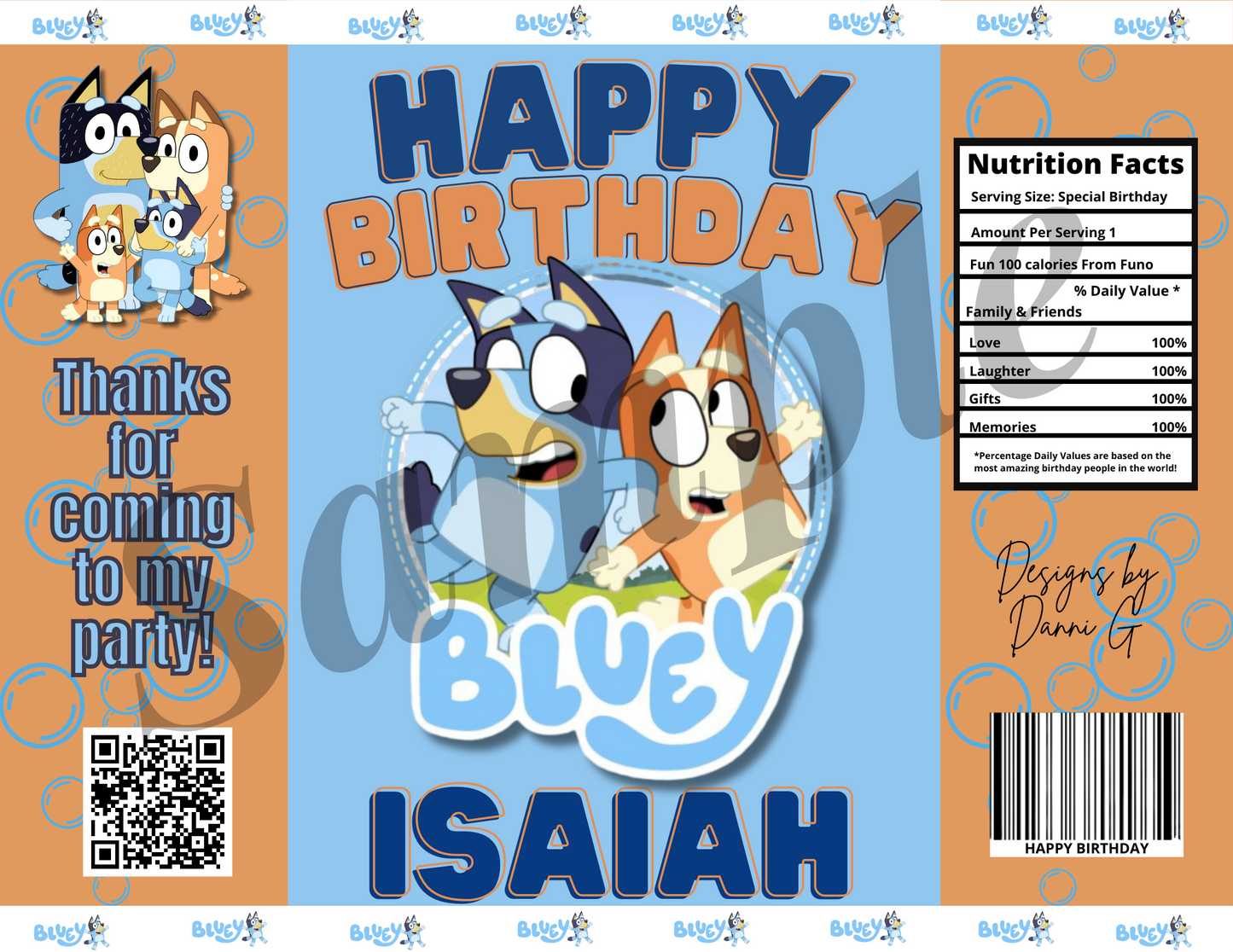 Ultimate Bluey Party Favor Bundle (Digital)