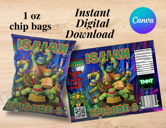 TMNT Chip Bag (Digital)